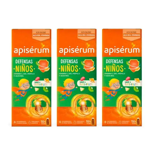 Apiserum Triplo Defenses Children - Royal Jelly 3 x 150ml