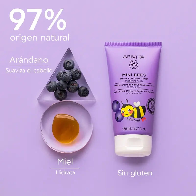 APIVITA Sanfte Pflegespülung für Kinder, 150 ml