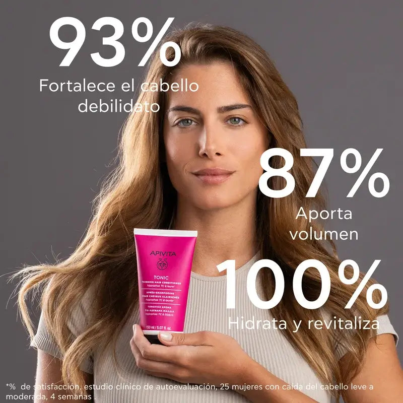APIVITA Toning Conditioner für geschwächtes Haar mit Sanddorn & Lorbeer 150 ml