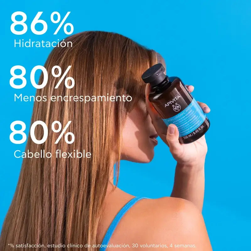 Apivita Apivita Hyaluronic Hydra Feuchtigkeitsspendendes Shampoo, 250 Ml