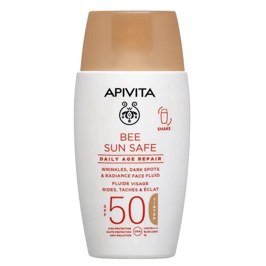 Apivita Apivita Daily Anti-Aging Repair mit Farbe Spf50, 50 ml