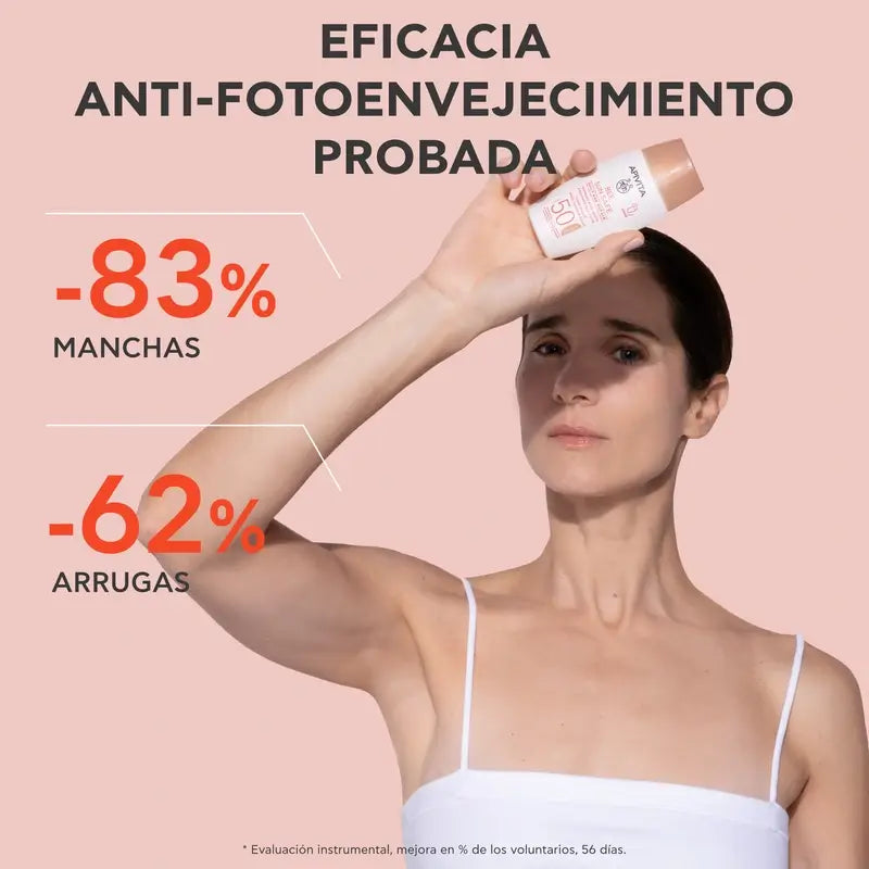 Apivita Apivita Daily Anti-Aging Repair mit Farbe Spf50, 50 ml