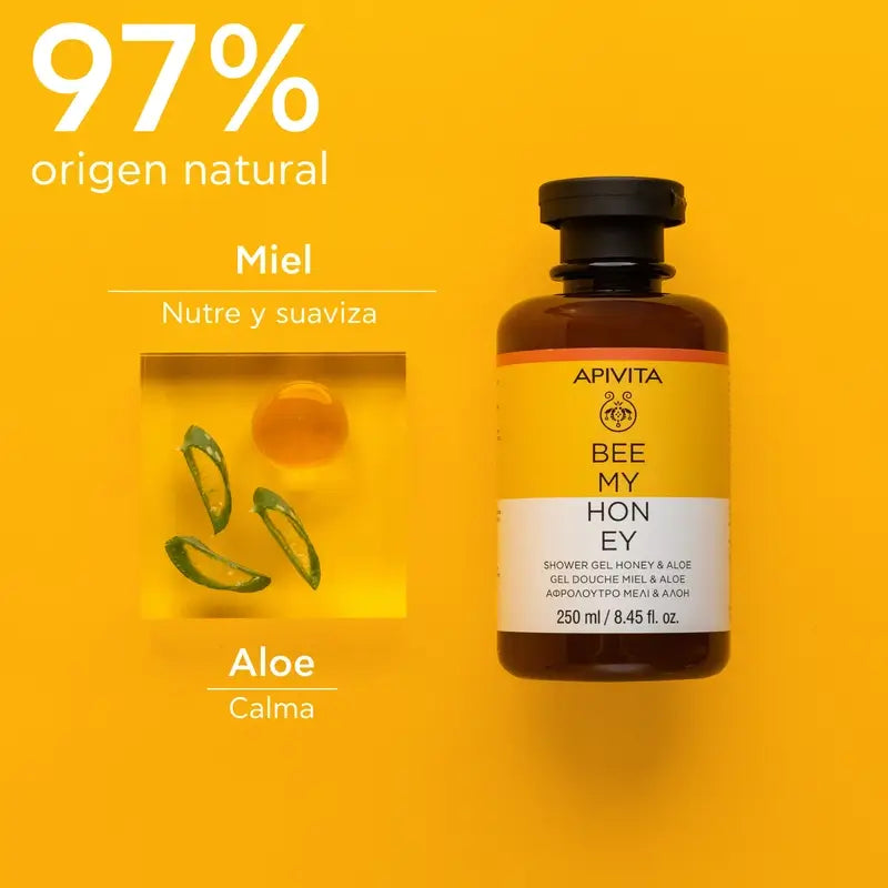 Apivita Bee My Honey Honig & Aloe Duschgel , 250 ml