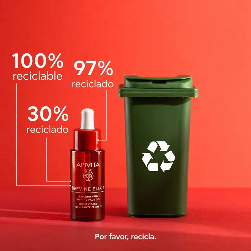 Apivita Beevine Elixir Revitalisierendes - Straffendes - Anti-Falten-Gesichtsöl , 30 ml