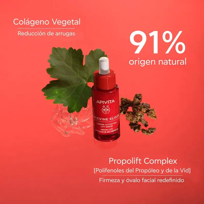 Apivita Beevine Elixier Gesichtsserum Konturen definierter , 30 ml