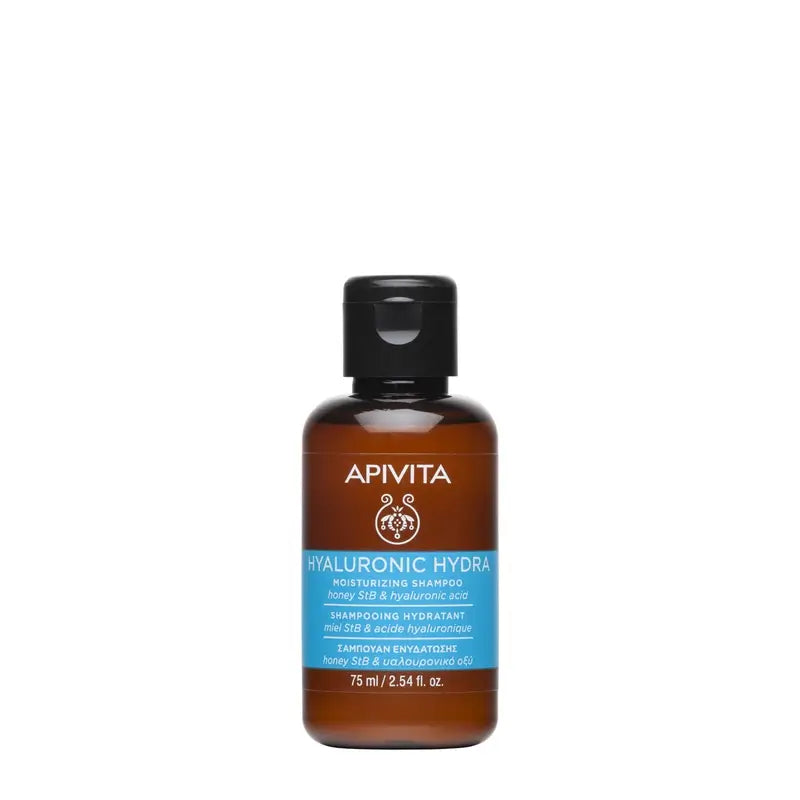 Apivita Hyaluronic Hydra Feuchtigkeitsspendendes Shampoo , 75 ml