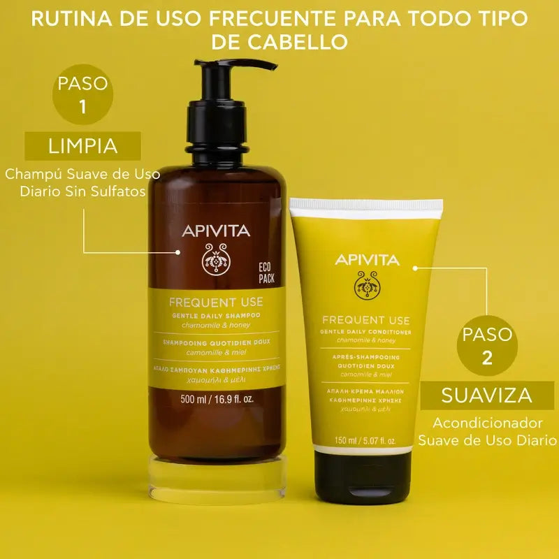 APIVITA Everyday Sanftes Shampoo, 500 ml