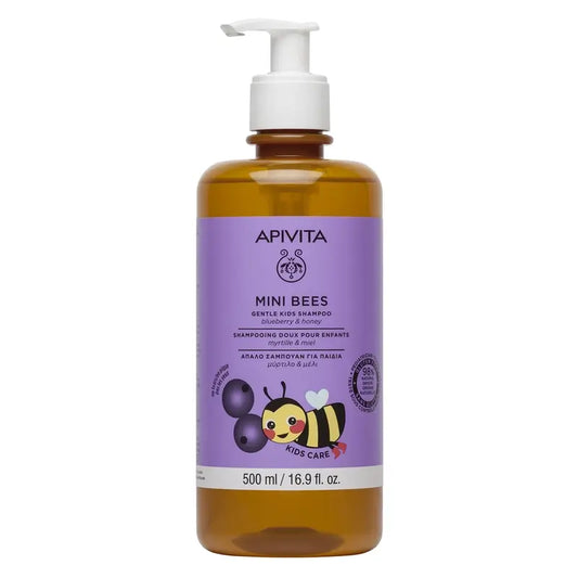 Apivita Sanftes Kindershampoo mit Cranberry und Honig, 500 ml