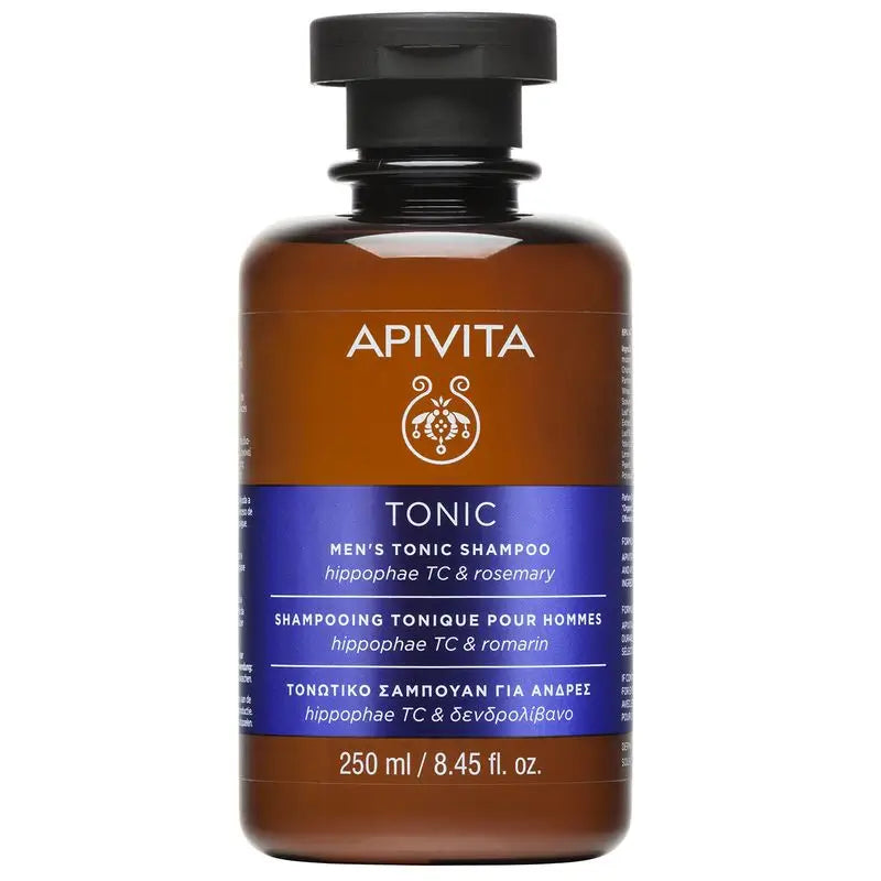 APIVITA Men's Hair Loss Toning Shampoo with Sea Buckthorn and Rosemary 250 ml