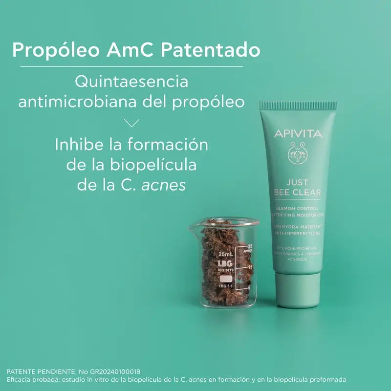 Apivita Just Bee Clear Mattierende Anti-Perfektionscreme, 40 ml