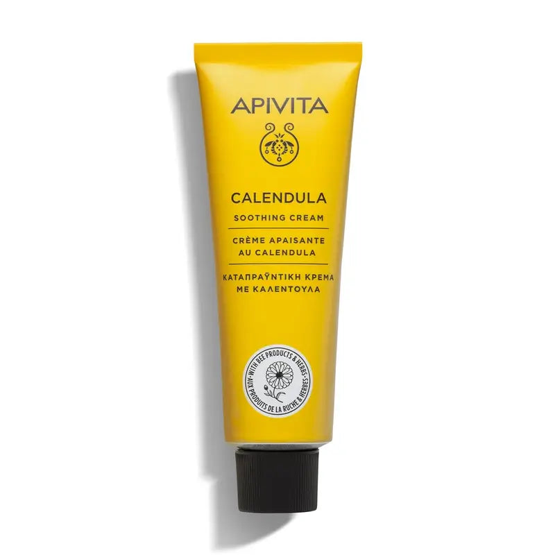 Apivita Beruhigende Kräutercreme mit Ringelblume, 50 ml