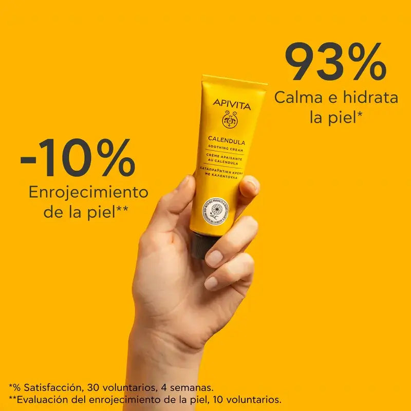Apivita Beruhigende Kräutercreme mit Ringelblume, 50 ml