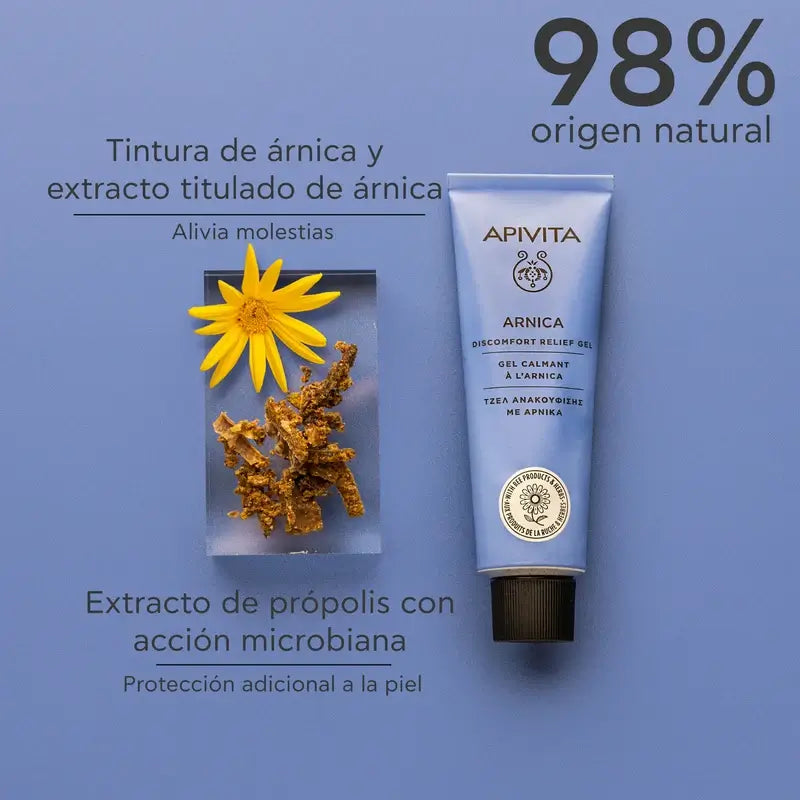 Apivita Kräutercremes – Beruhigendes Gel mit Arnika, 50 ml