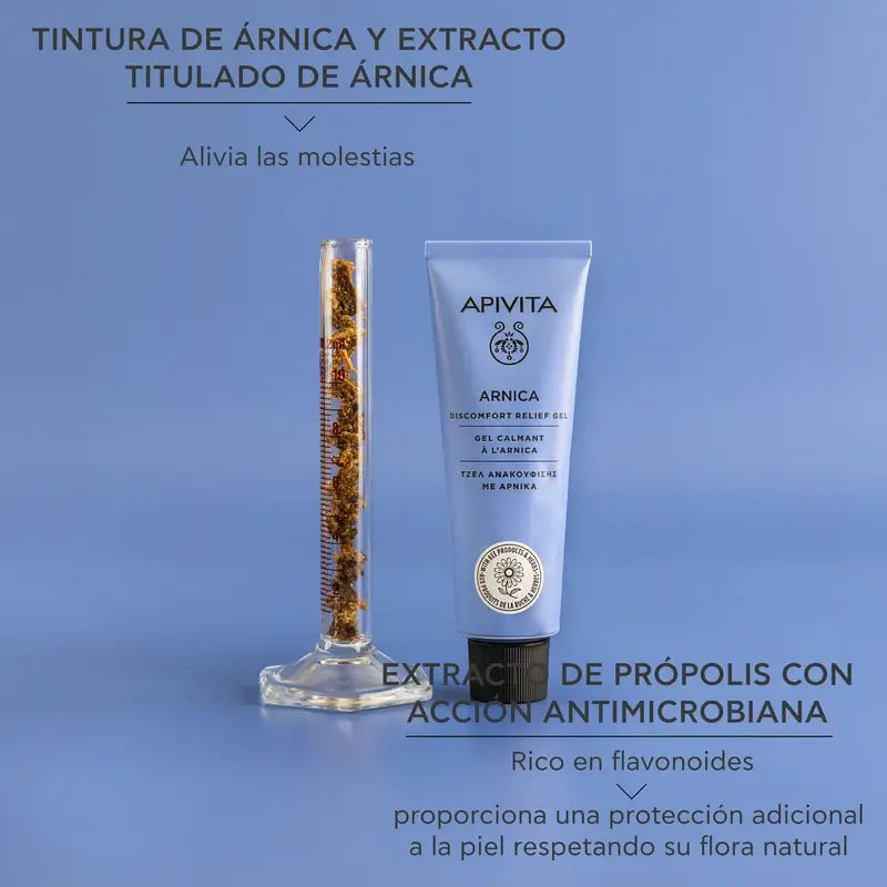 Apivita Kräutercremes – Beruhigendes Gel mit Arnika, 50 ml