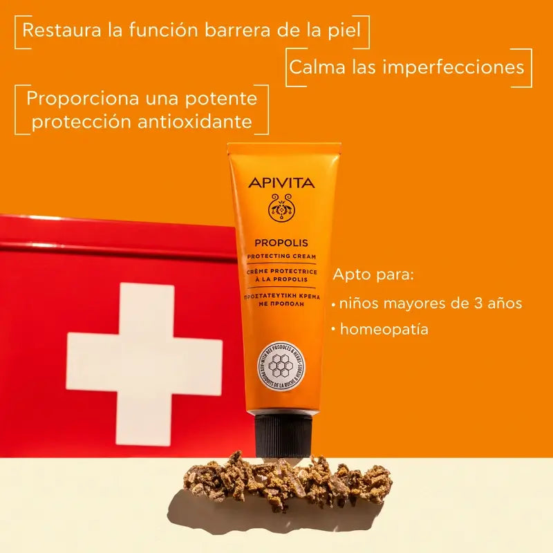 Apivita Kräuterschutzcreme mit Propolis, 50 ml