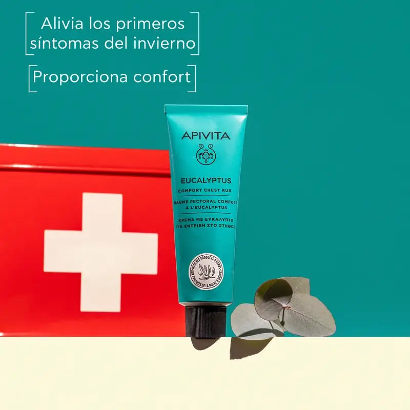 Apivita Kräutercremes – Beruhigende Salbe mit Eukalyptus, 50 ml
