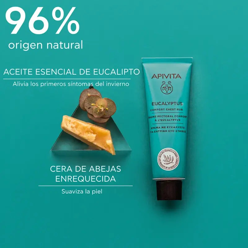 Apivita Kräutercremes – Beruhigende Salbe mit Eukalyptus, 50 ml