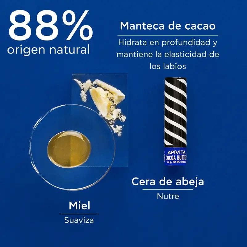 APIVITA Lippenbalsam SPF 20 mit Kakaobutter 4,4 g