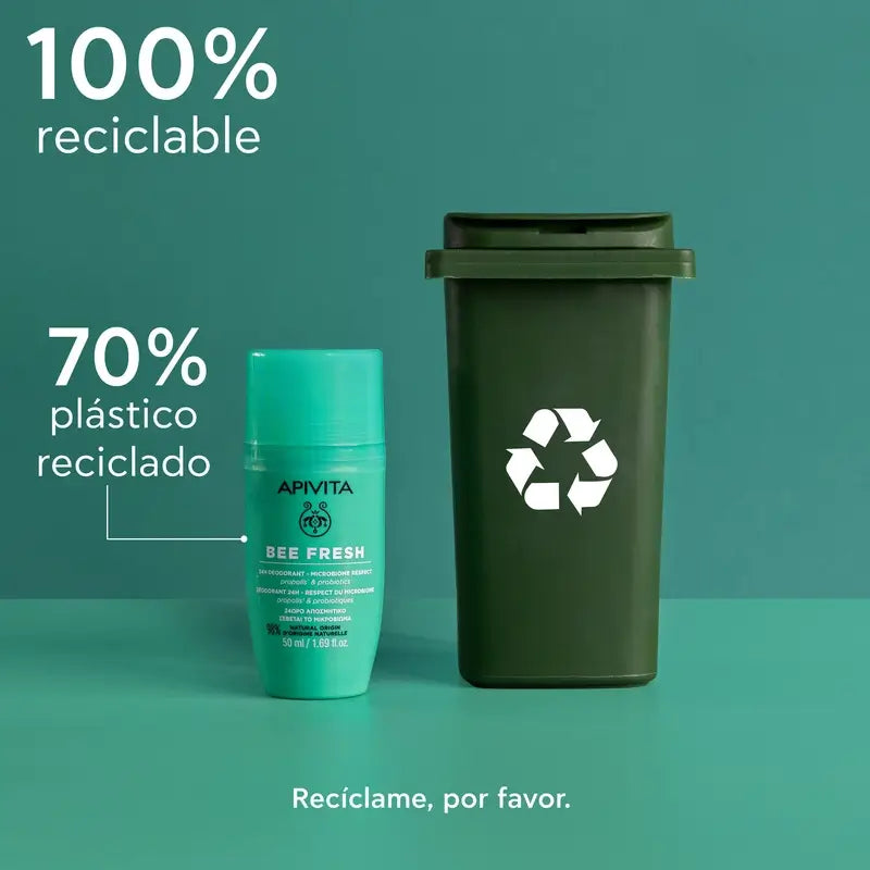 APIVITA Bienenfrisches Deodorant Roll-on