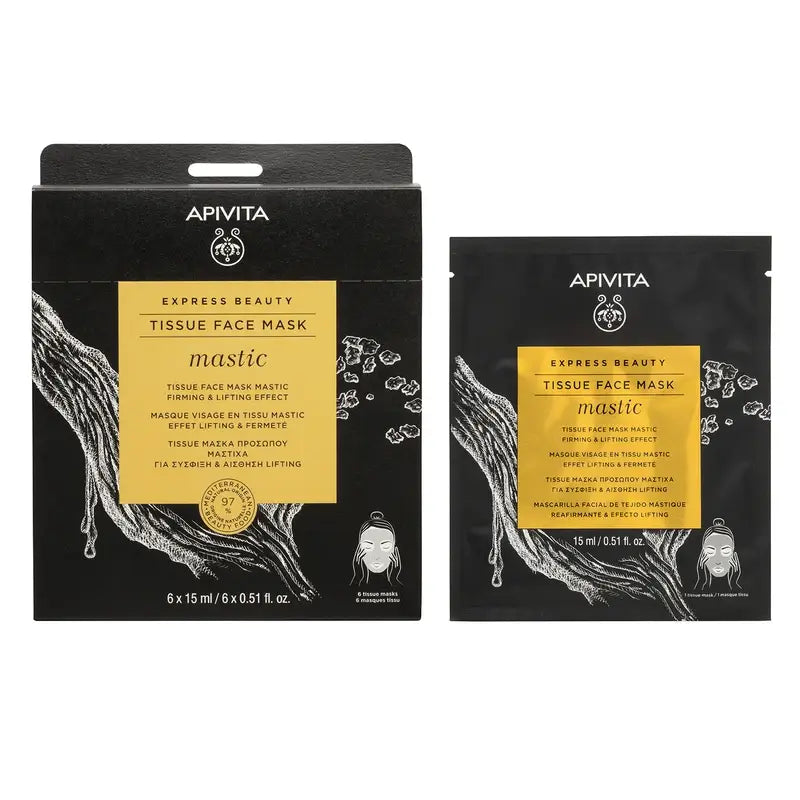 APIVITA Express Sheet Mask Mastix-Maske