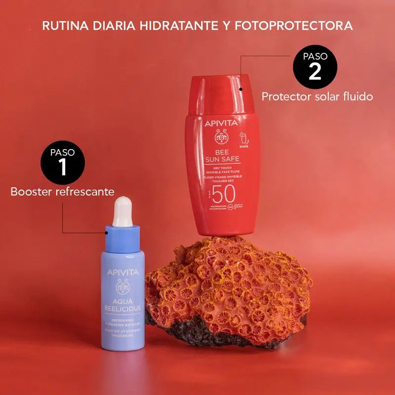 APIVITA Unsichtbares Gesichtsfluid Dry Touch SPF 50, 50 ml