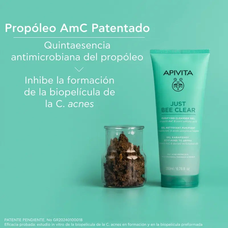 Apivita Just Bee Clear Reinigendes Reinigungsgel, 200 ml