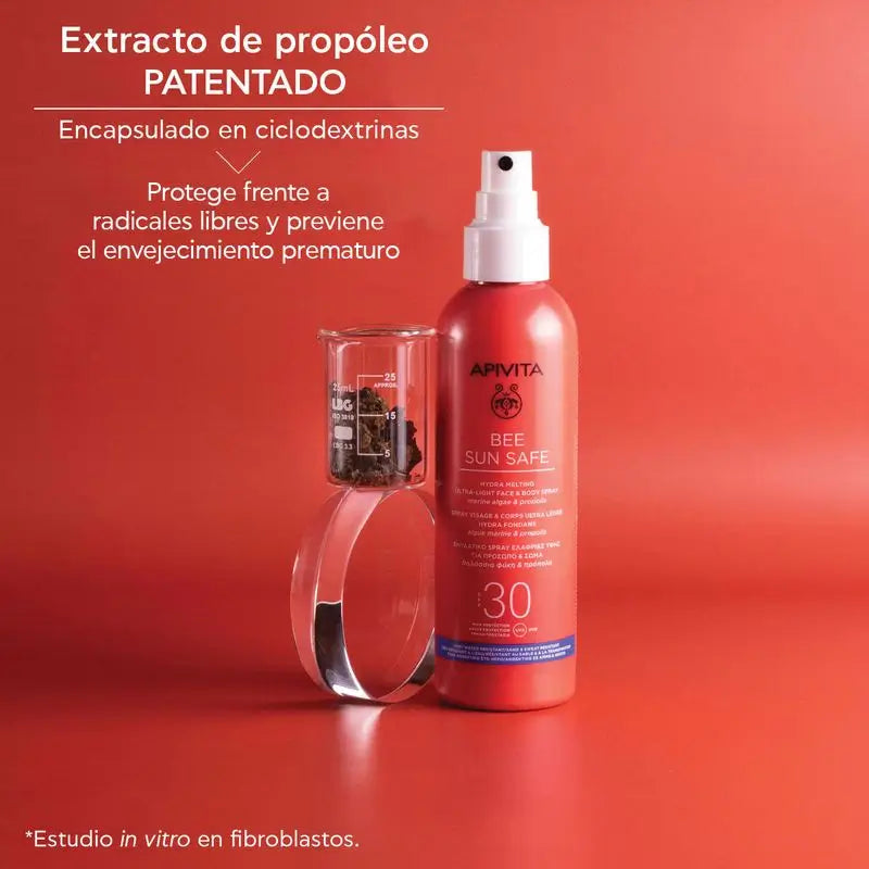 APIVITA Hydra Melting Ultralight Spray SPF 30 200 ml