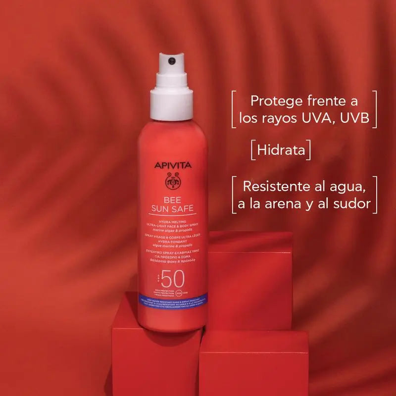 APIVITA Hydra Melting Ultra Light Spray SPF 50, 200 ml
