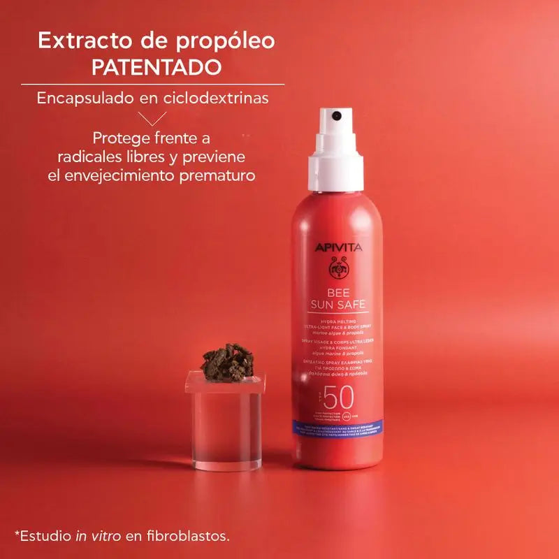 APIVITA Hydra Melting Ultra Light Spray SPF 50, 200 ml