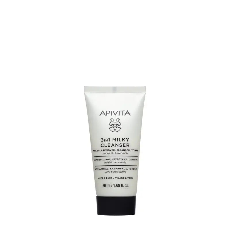 Apivita Reinigungsmilch 3 in 1, 50 ml