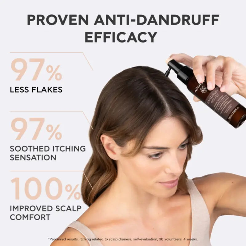 Apivita Dermatologische Lotion zur sofortigen Beruhigung der Kopfhaut, 100 ml