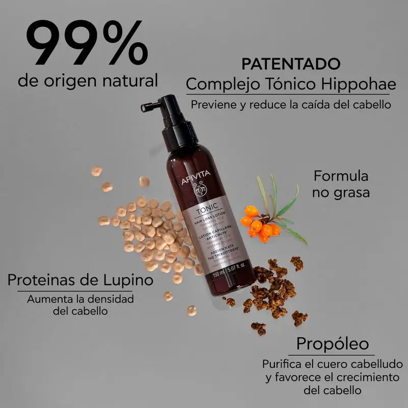 APIVITA Haarausfall-Lotion mit Hippophae Tc & Lupinenproteinen