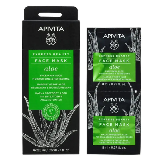 APIVITA Express Beauty Feuchtigkeitsmaske mit Aloe