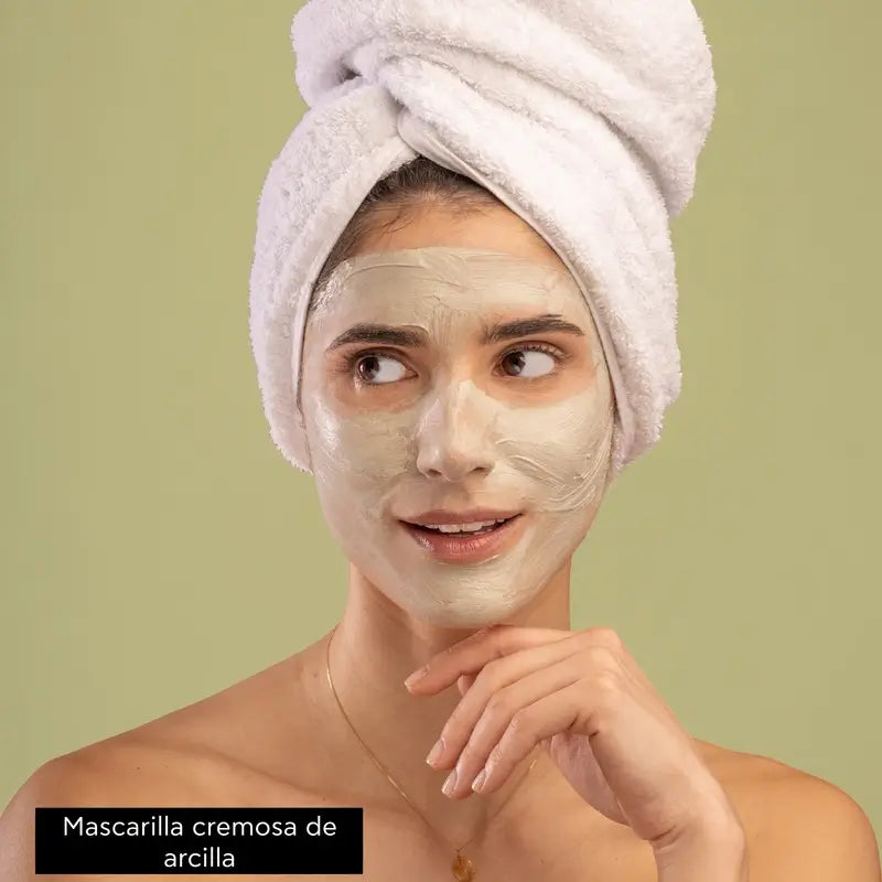 APIVITA Tiefenreinigende Gesichtsmaske mit grüner Tonerde 2 Stück x 8 ml