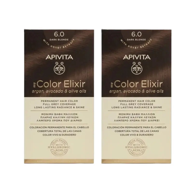 Apivita My Color Elixir N6.0 Duplo, 2 Einheiten