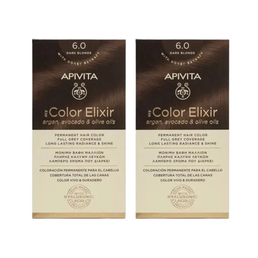 Apivita My Color Elixir N6.0 Duplo, 2 Einheiten