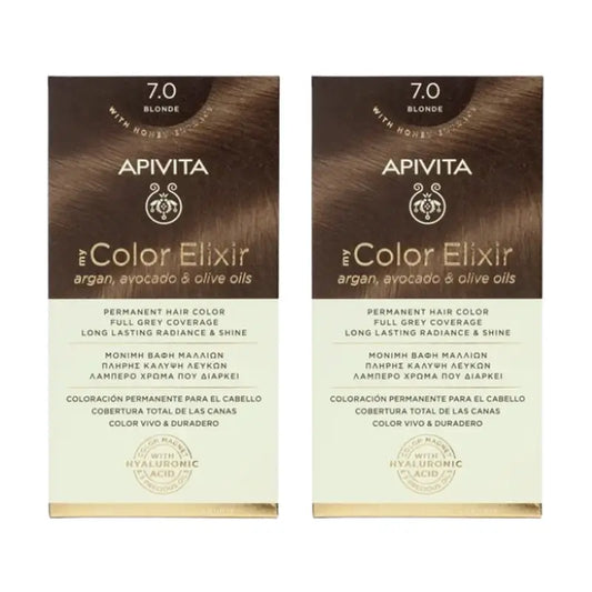 Apivita My Color Elixir N7.0 Duplo, 2 Einheiten