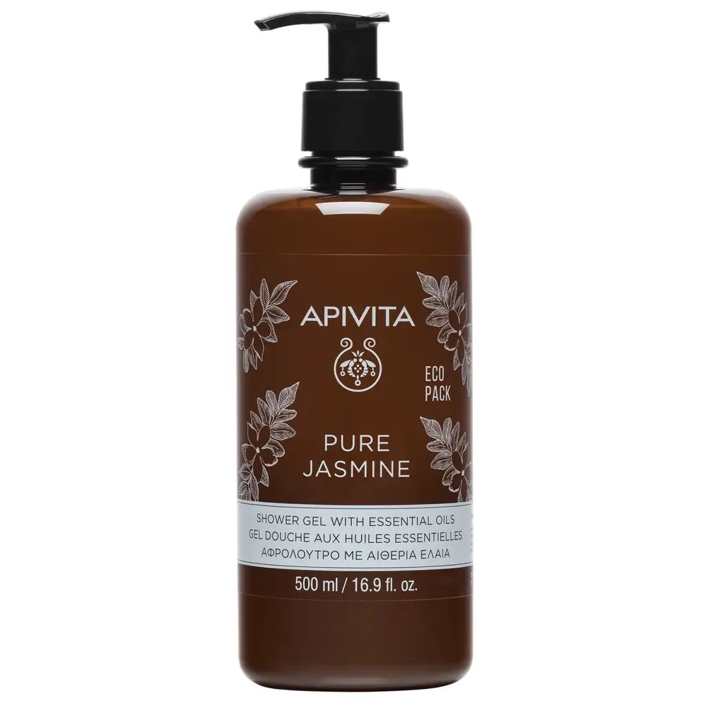 APIVITA Reines Jasmin-Badegel mit ätherischen Ölen 500 ml