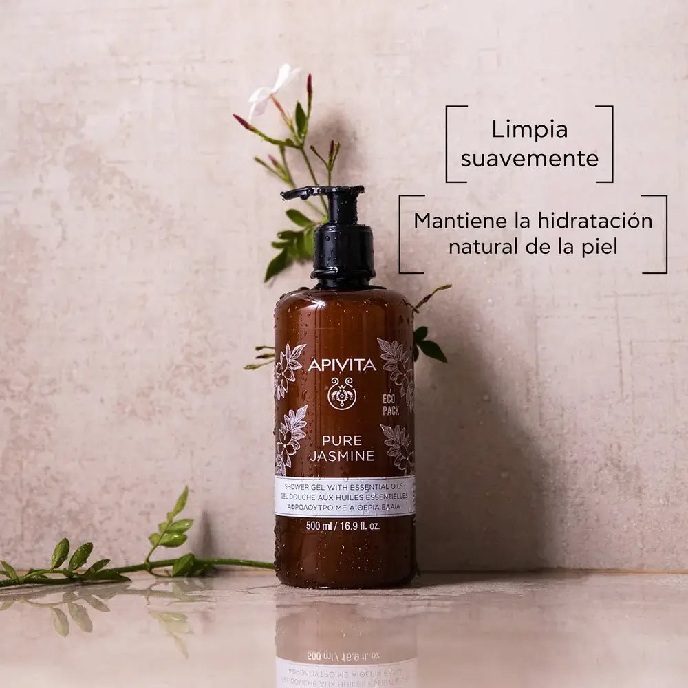 APIVITA Reines Jasmin-Badegel mit ätherischen Ölen 500 ml