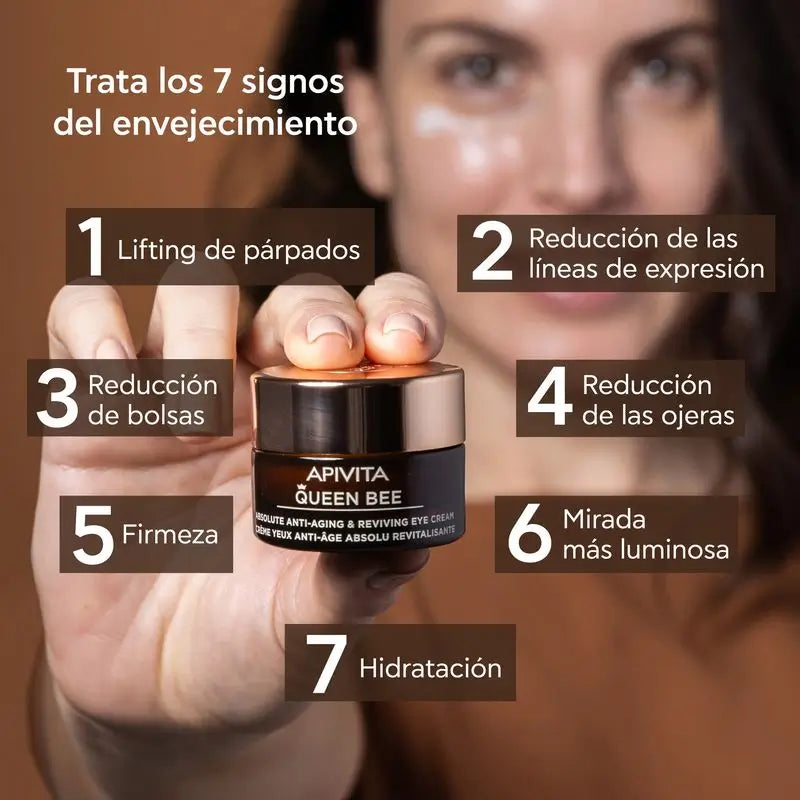 APIVITA Bienenkönigin Revitalisierendes Anti-Aging Augenkontur-Absolue 15 ml