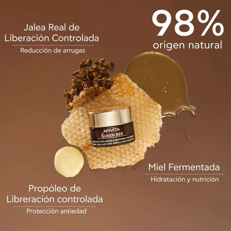 APIVITA Bienenkönigin Revitalisierendes Anti-Aging Augenkontur-Absolue 15 ml