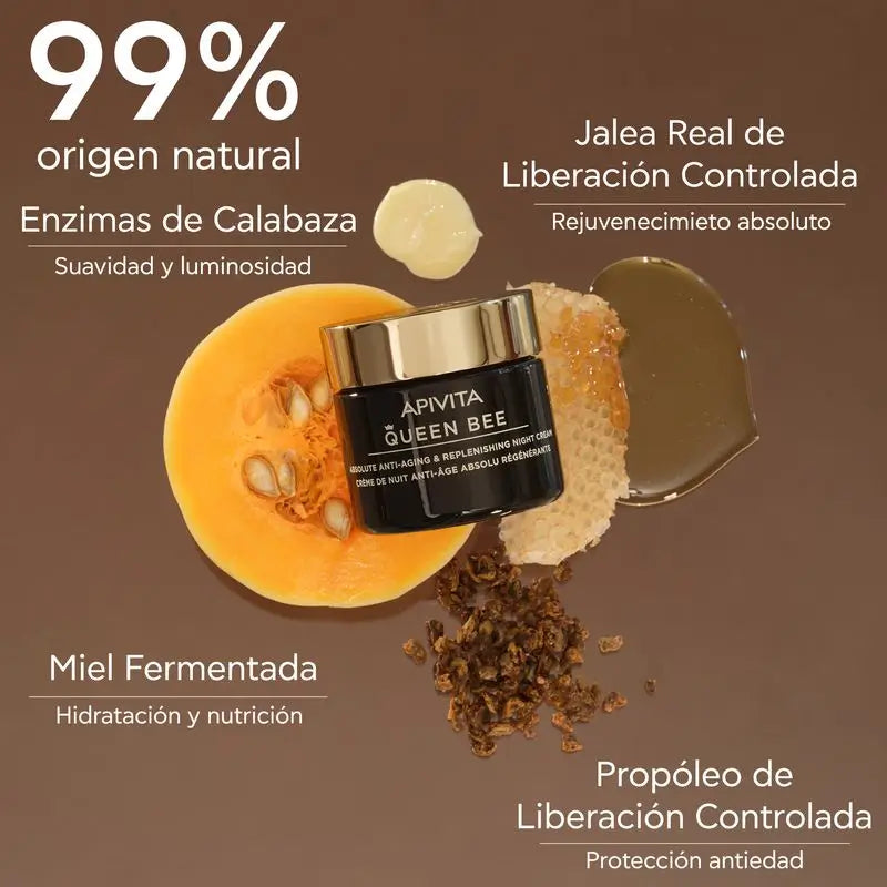 APIVITA Queen Bee Absolute Anti-Ageing Regenerierende Nachtcreme 50 ml
