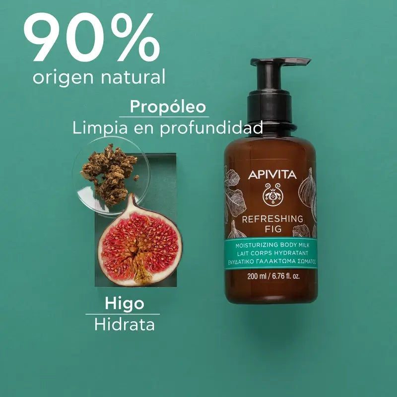 APIVITA Erfrischende Feigen-Körpermilch mit Feigen 200 ml