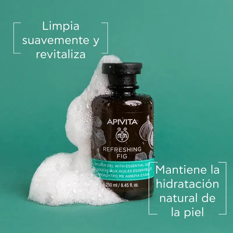 APIVITA Erfrischendes Feigenbadegel 250 ml