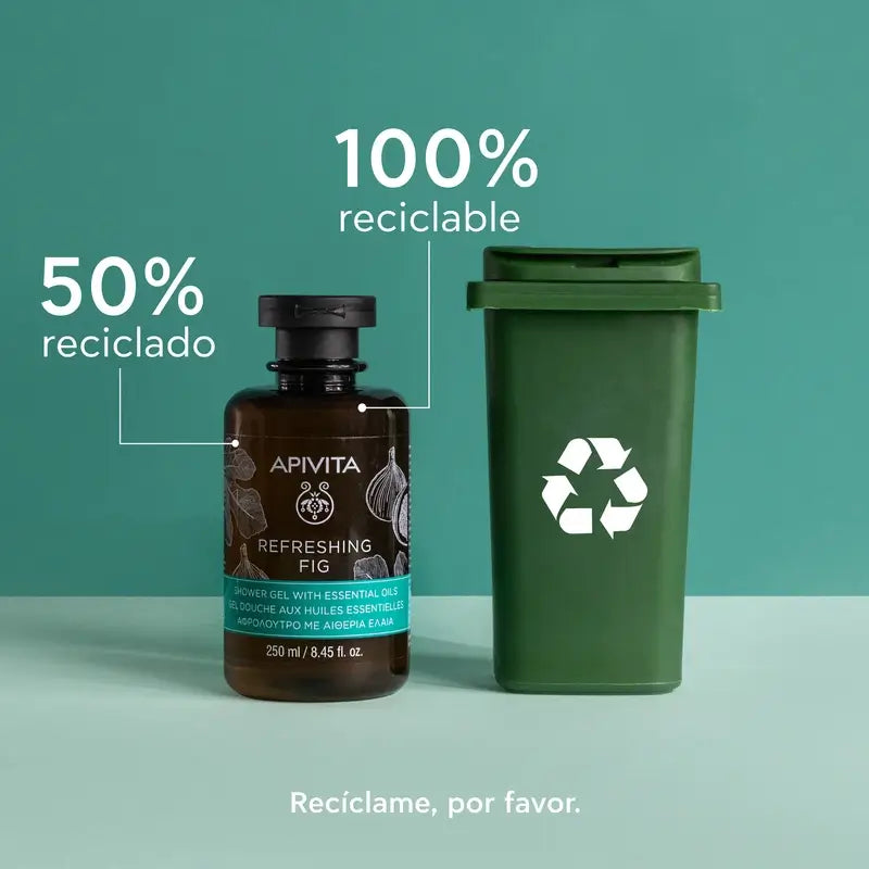 APIVITA Erfrischendes Feigenbadegel 250 ml