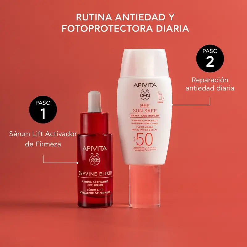 Apivita Daily Anti-Ageing Repair Tägliches Gesichtsfluid Spf50, 50 Ml