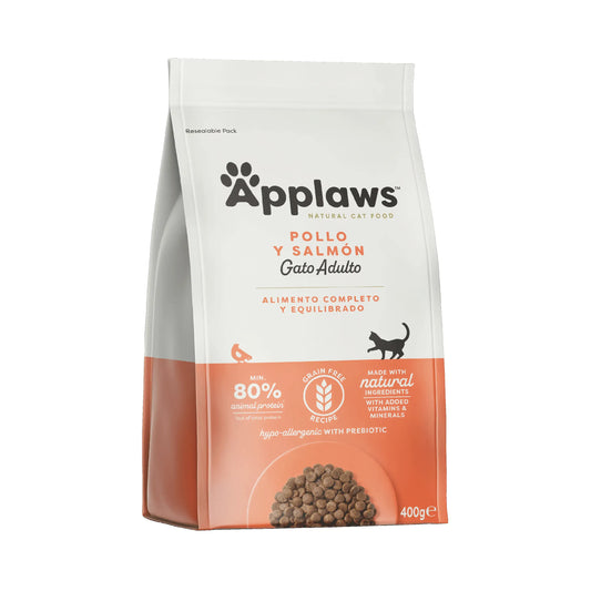 Applaws Cat Dry Adult Huhn & Lachs 400Gr
