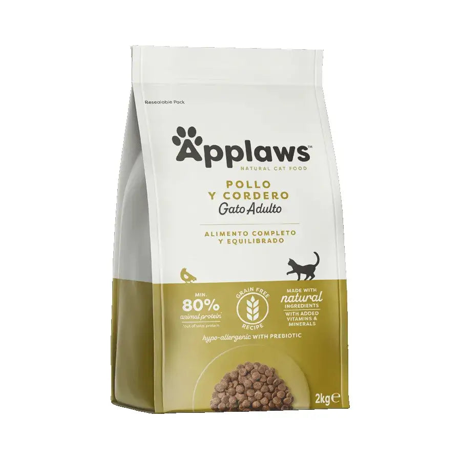 Applaws Katze Trocken Huhn & Lamm 2Kg