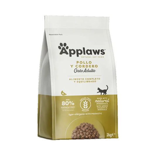 Applaws Katze Trocken Huhn & Lamm 2Kg