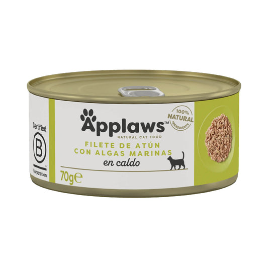 Applaws Katze Thunfisch in Dosen mit Seetang 24X70Gr